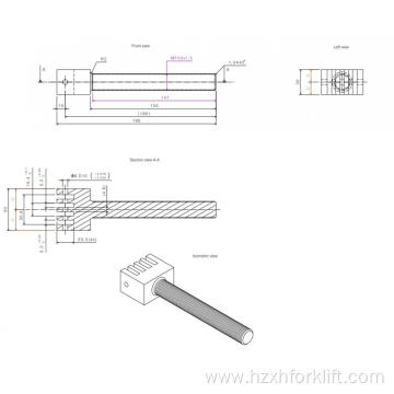 trucks screw connecting rod